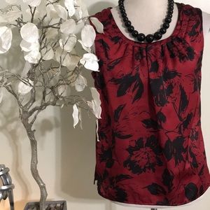 TALBOTS SLEEVELESS ELEGANT TOP